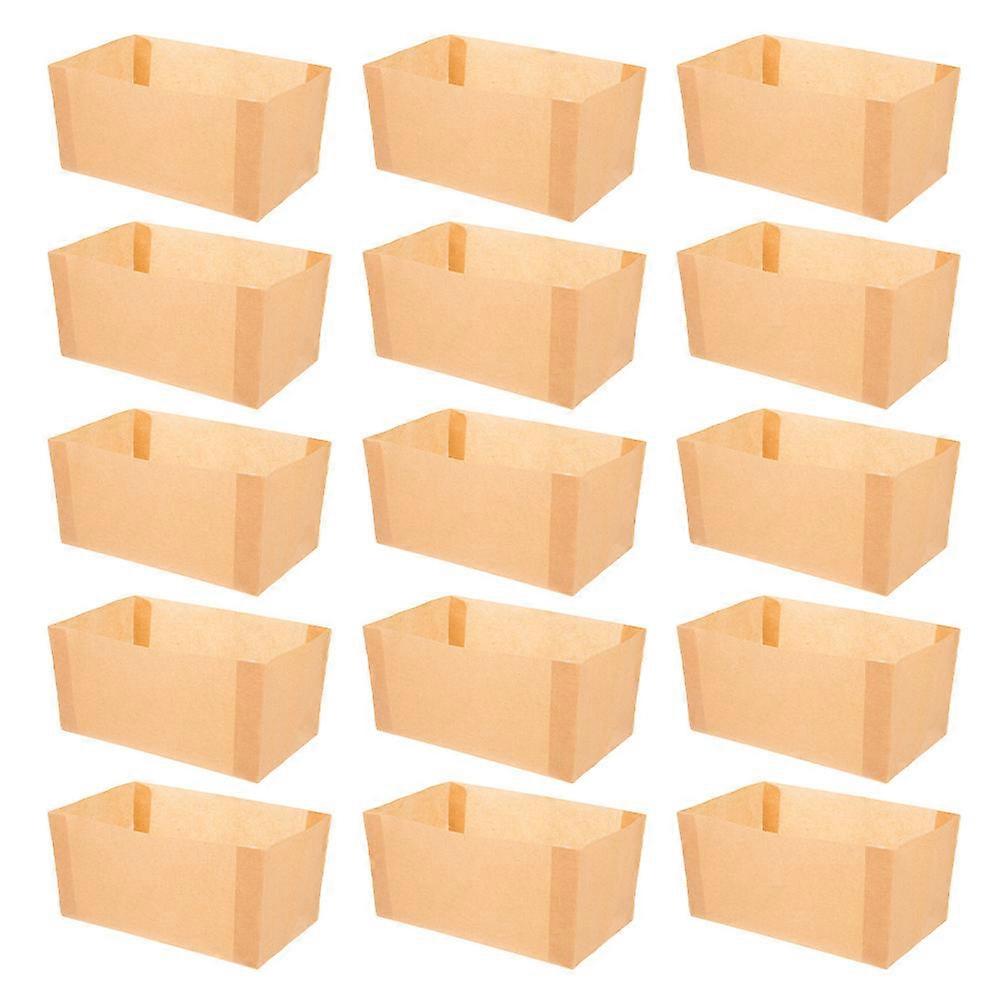 Bread Liners For Baking 100Pcs Nonstick Light Yellow Paper Liners Suitable For Oven Baking Toasting And Kitchen Use Oil Resistant