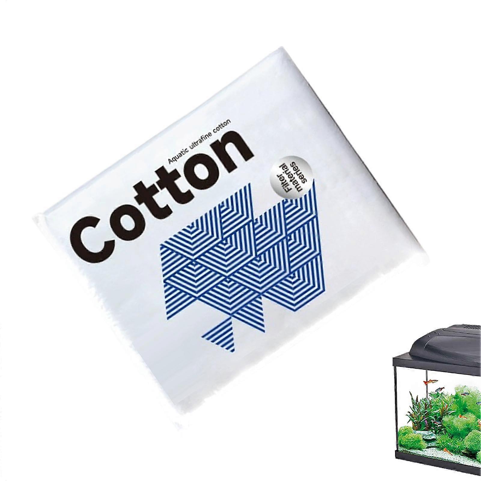 Floss Aquarium Filter, Reusable Fish Filter Pad, Density Filtration Media  Durable Yarn 120 x 30 cm