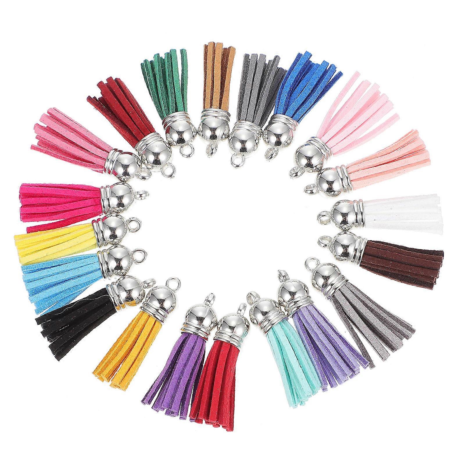 Durable Diy Keychain Material Kit for Craft Projects with Alloy Acrylic 1 Set