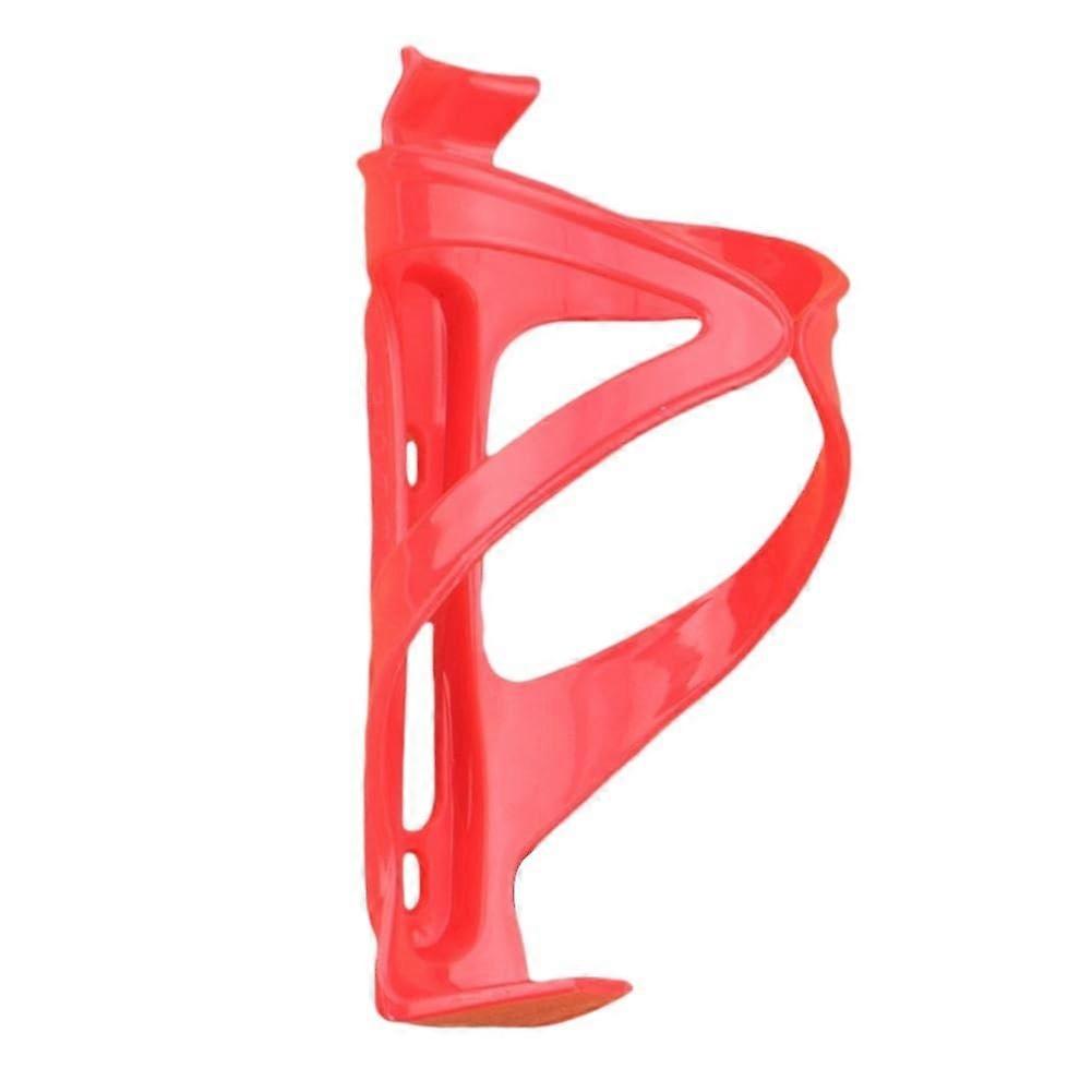 Drink Holder Bicycle Cycling Water Bottle Cup Holder Cage Red Lightweight Durable Bike Rack Compatible with Most Bikes
