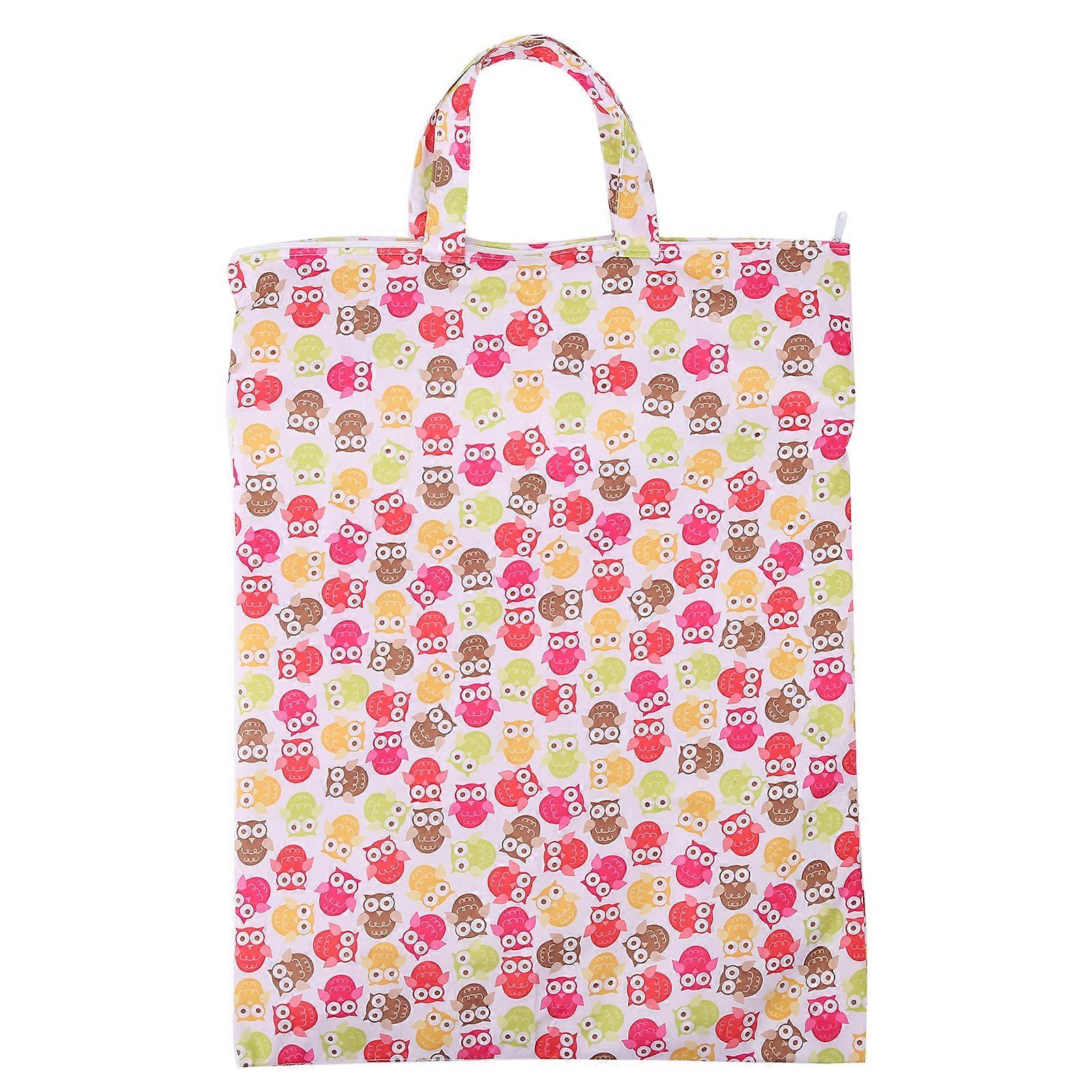 Waterproof Wet Dry Bag Large Capacity Cloth Snacks Bags Reusable Washable Diaper OrganizerH16