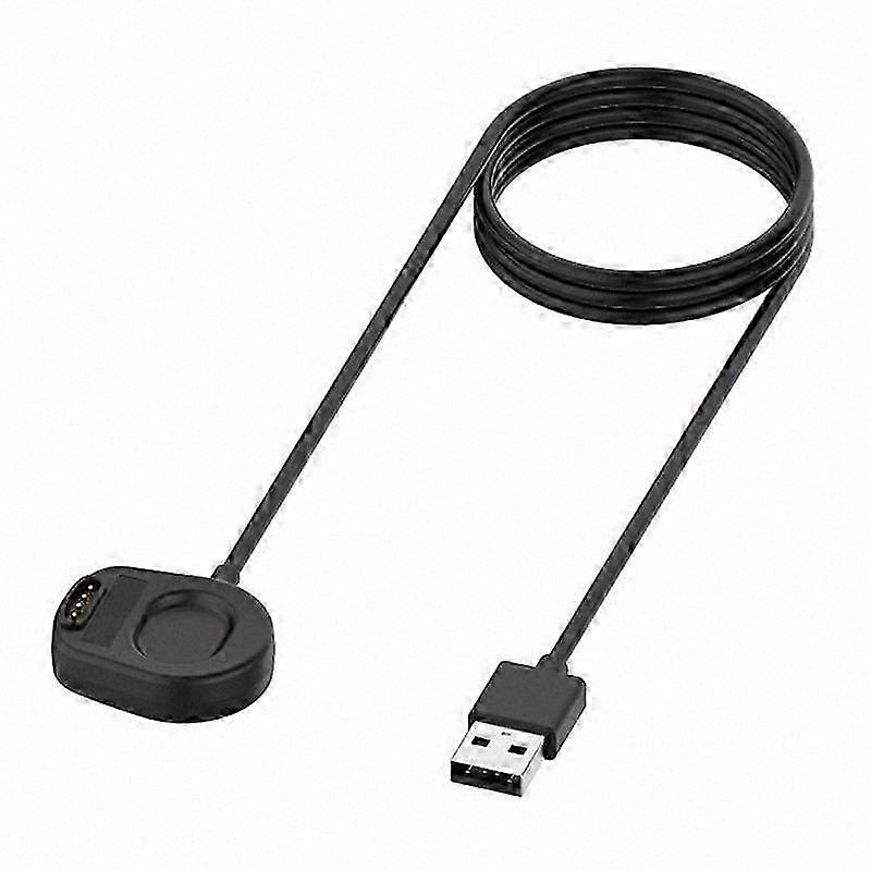Magnetic USB Watch Charger with Data Sync & Chip Guard, 1m Length for Suunto 7 Smartwatch