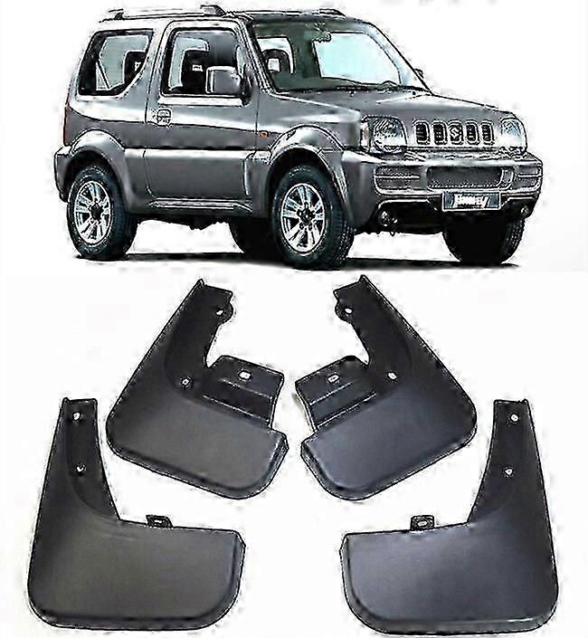 Genuine Front Rear Splash Guards Mud Flaps For 2005-2016 Suzuki Jimny