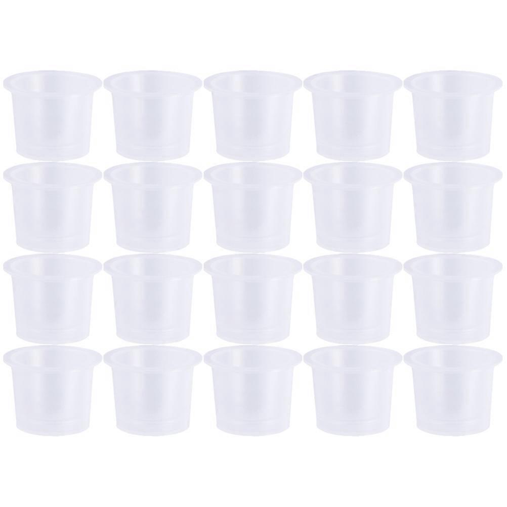 Transparent Container for Home Beauty Salon and 1000Pcs Holding Paint for Professionals and Amateurs