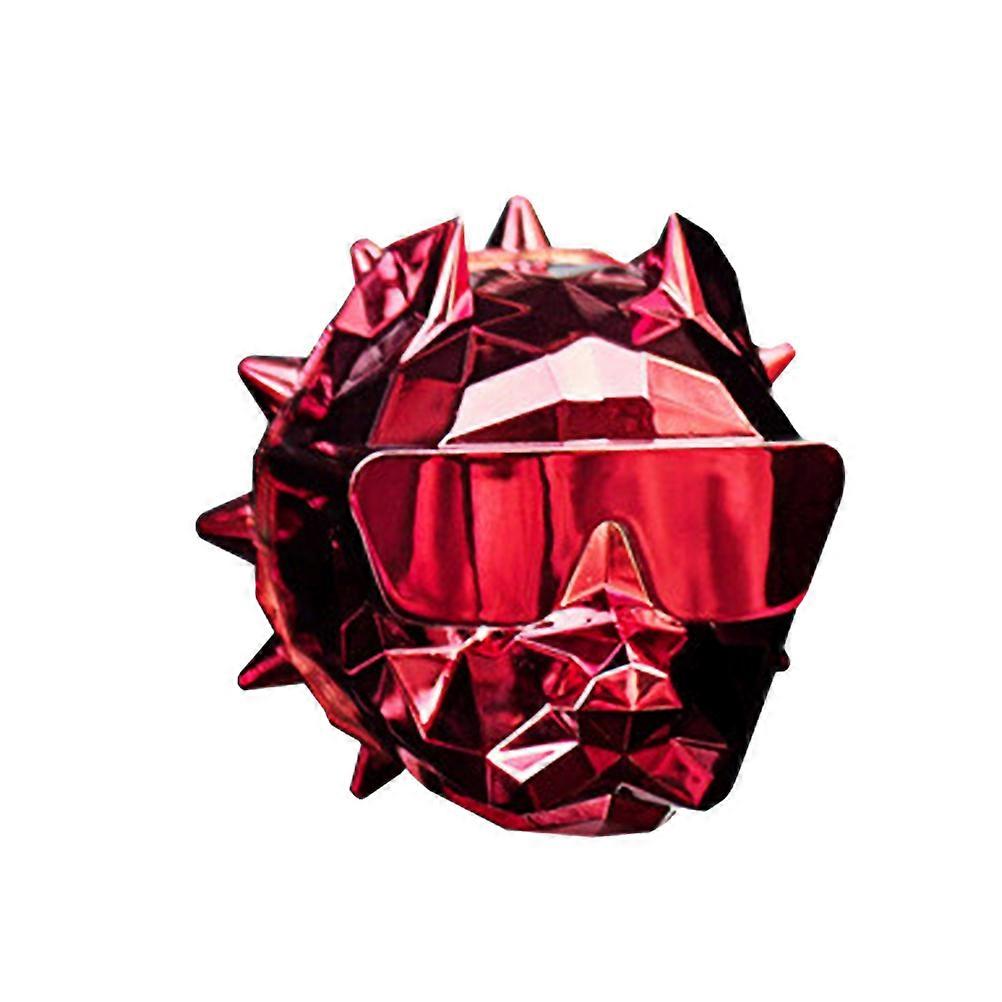 Red Car Diffuser Accessories for Fresh Air Purification ABS Material Easy Install 3.5 inch