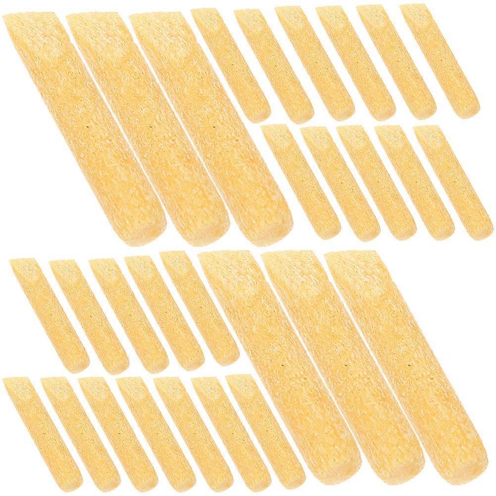 Replacement Pen Tips 30Pack For Writing Art Projects Compact Yellow Marker Nibs