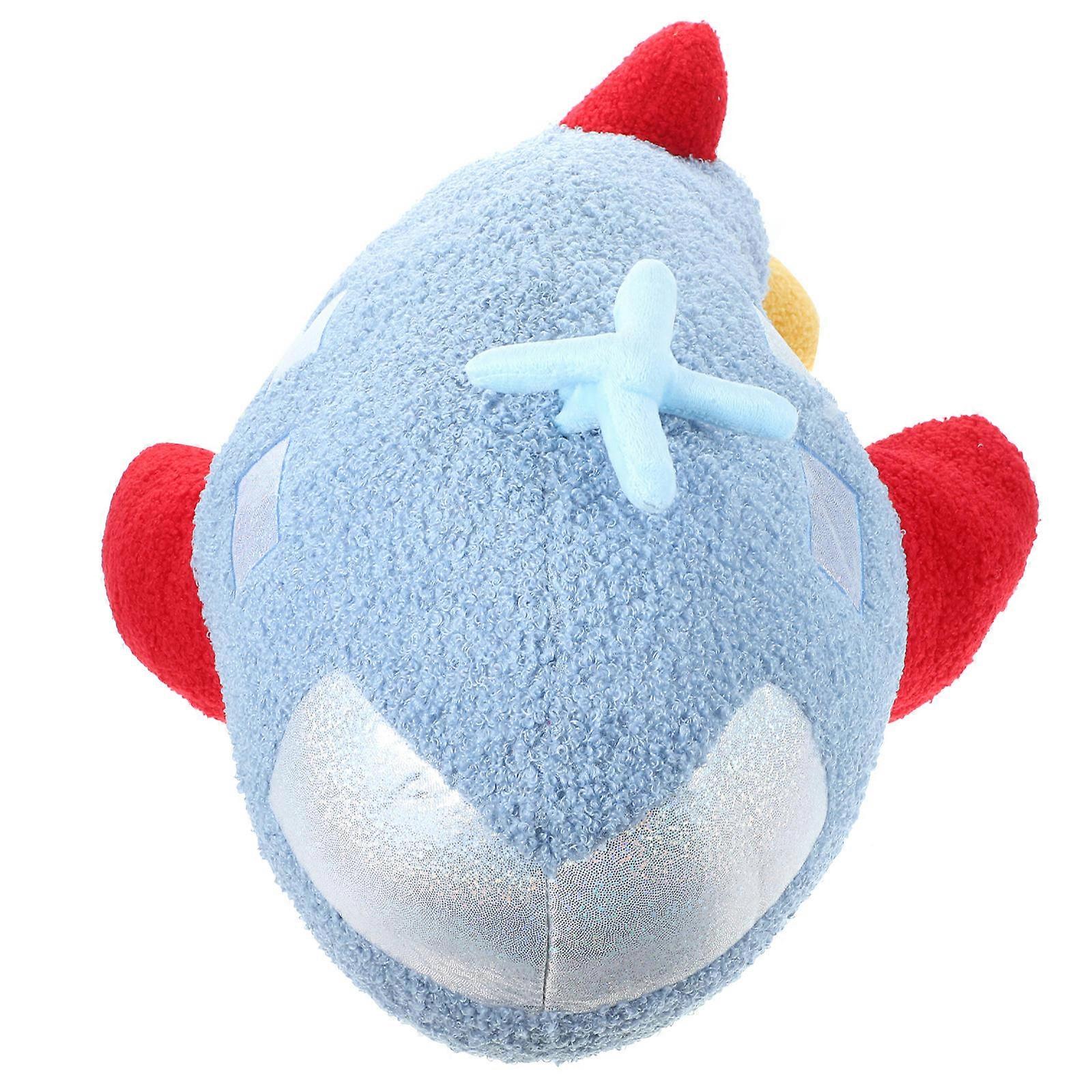 Assorted Color Airplane Shape Plush Cushion For Car Office Decoration 55X22X15cm 1Pack