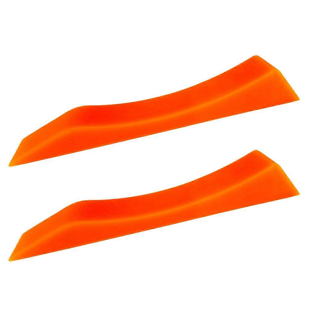 Portable Deadlift Jack for Gym with Silicone Training Ideal for Fitness Use Orange Lightweight and Portable 2Pcs