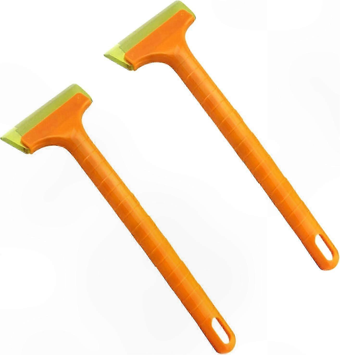 2-Pack Windshield Ice Scraper for Vehicles - Effortlessly Remove Frost and Ice from Car Windows