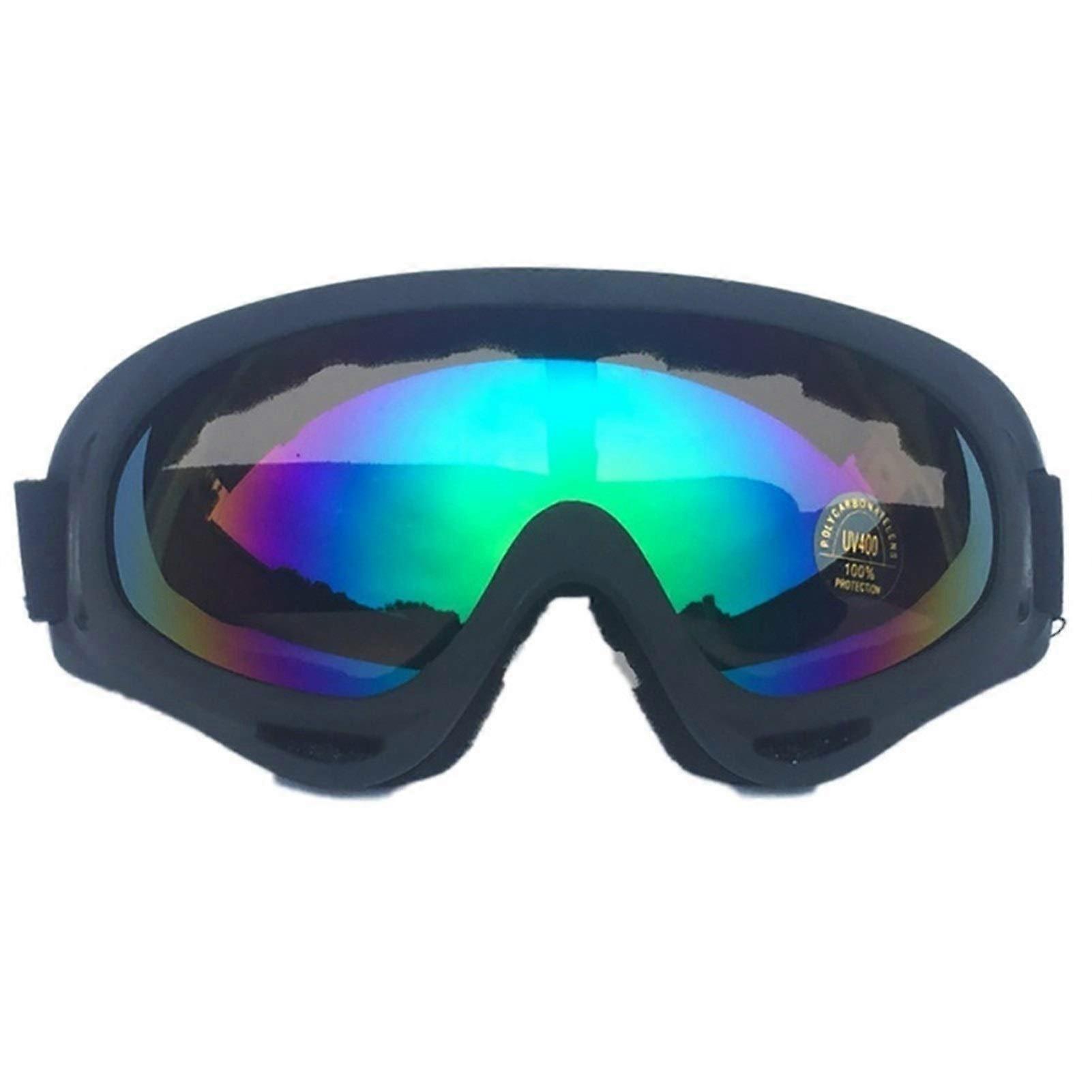 Motorcycle Goggles, Motocross Goggles Professional AntiFog Windproof Riding Goggles BN
