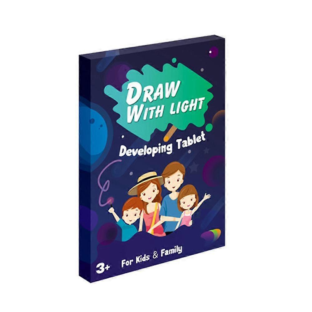 Magic LED Light Drawing Pad, 2024 New LED Light Up Drawing Board for Kids