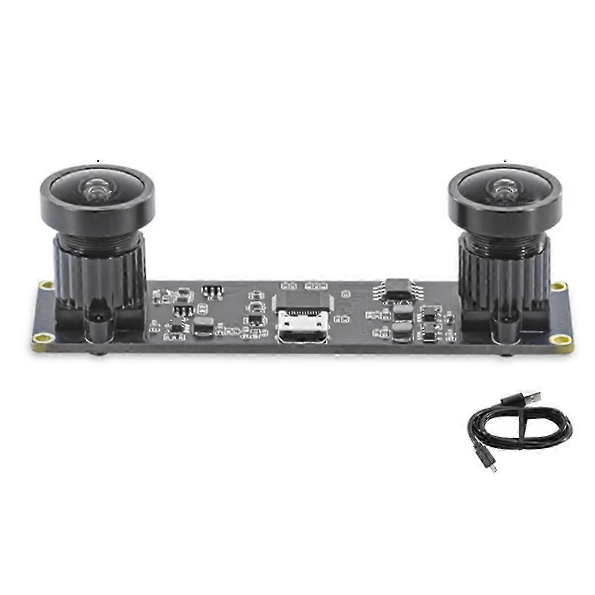 Modul de cameră USB 3D stereo VR sincron - Cameră dublă 3840X1080P 4MP 60Fps cu unghi de vizualizare de 130 de grade