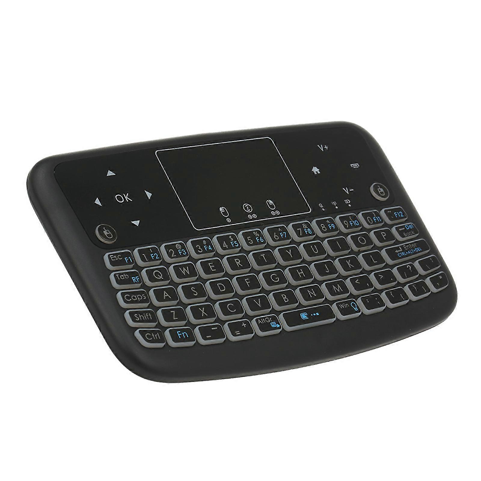 A36 Mini Wireless Keyboard 2.4G Color Backlit Air Mouse Touchpad Keyboard For Android TV Box Smart TV PC PS3