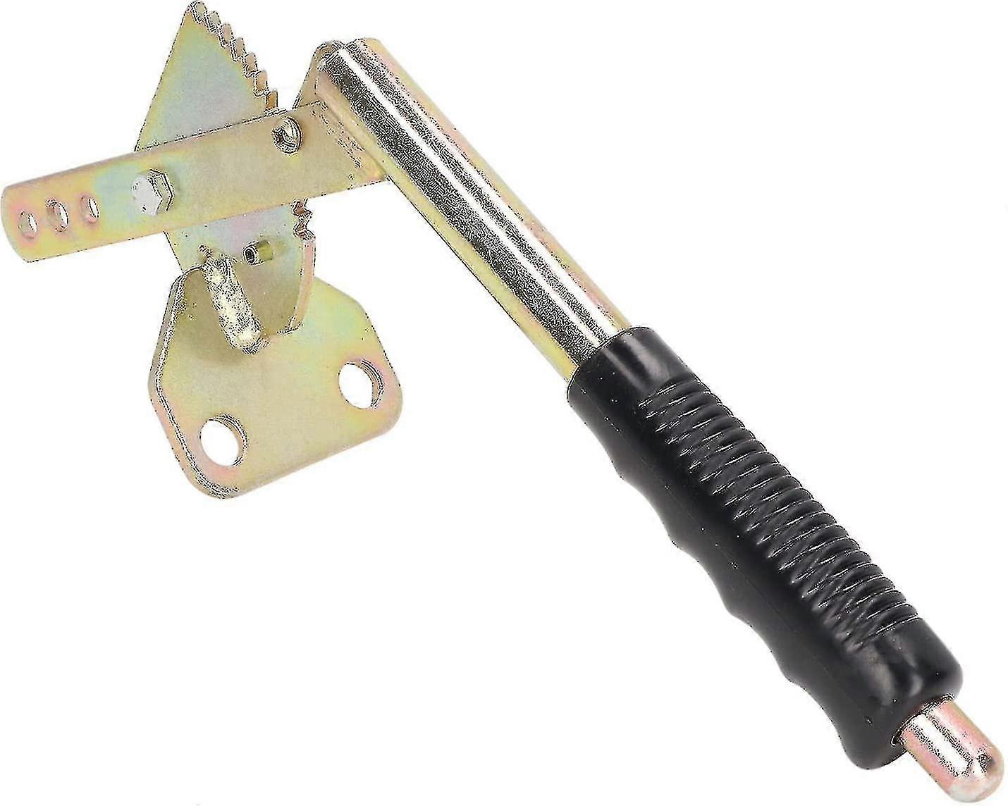 El Freni Kolu Kaymaz Galvanizli Çelik Üniversal Römorklar Karavanlar İçin Karavanlar (siyah Altın) (1p