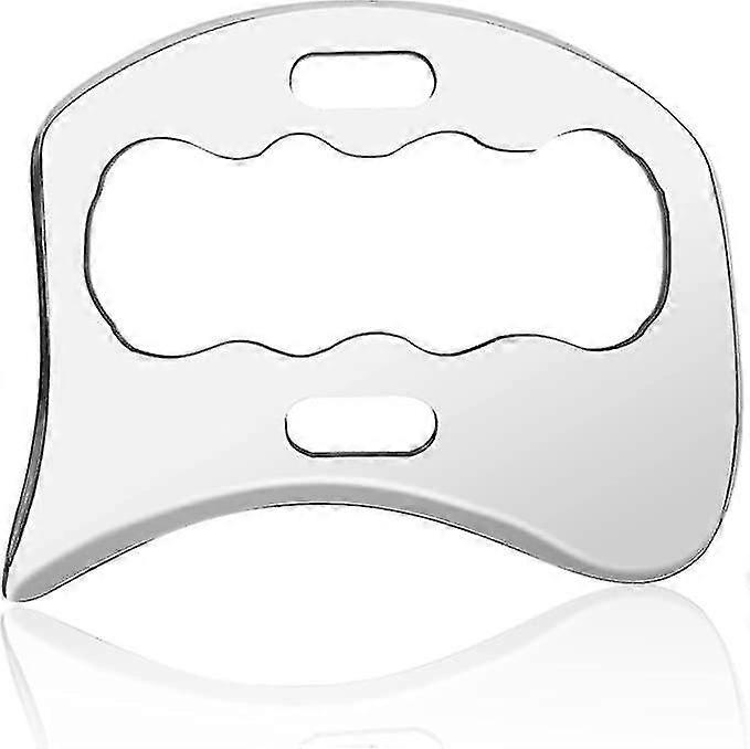 Gua Sha Massage Tool, Stainless Steel Muscle Scraping for Physical Therapy, Suitable for Back, Legs, Arms, Neck, Shoulder
