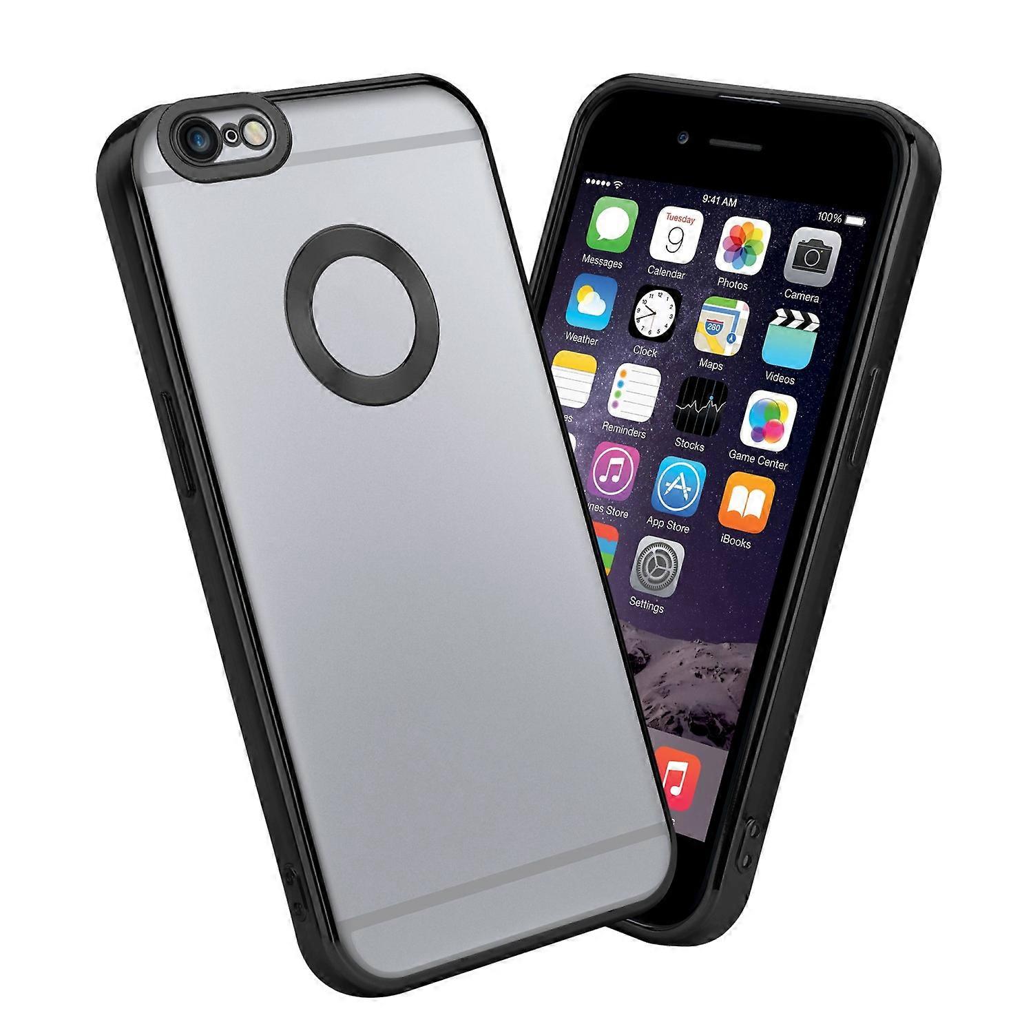 iPhone 6 PLUS / 6S PLUS Protective Case TPU Case - Chrome Look with Camera Protector