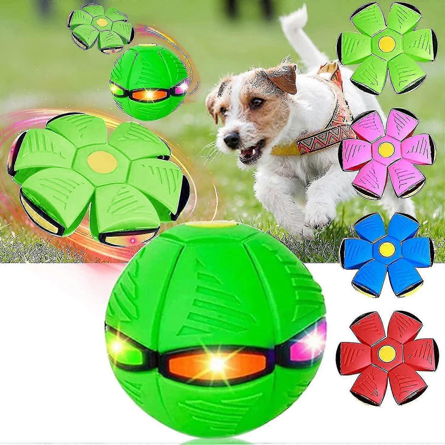 soucoupe volante balle chien jouet pour animaux de compagnie jeu interactif