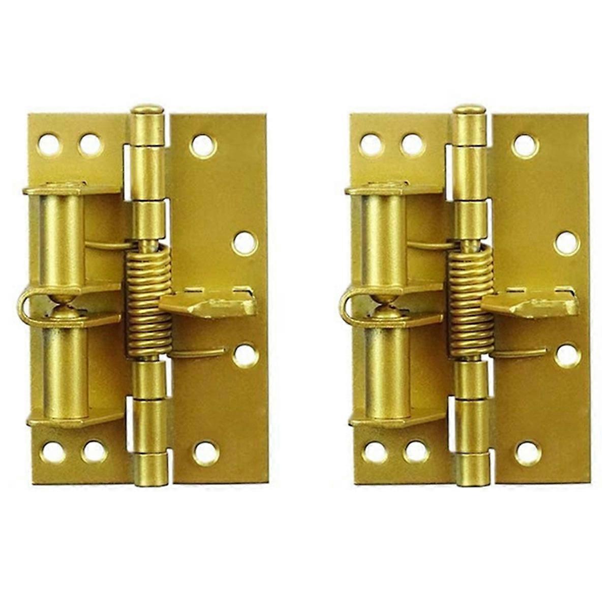 Automatic Door Closer Hinges for Cabinet Wardrobe Multi-Function Detachable Spring Hinges Positionin