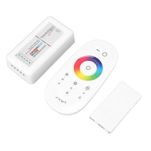 2.4G Wireless RF Touch Dimmer Switch 7-Color RGBW Dimming LED RGB Strip Light Controller DC12 to 24V