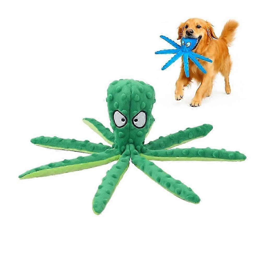 Whiskerspot Eco-Friendly Octopus Plush Dog Toy, Stuffing-Free Design for Safe Play in 2025