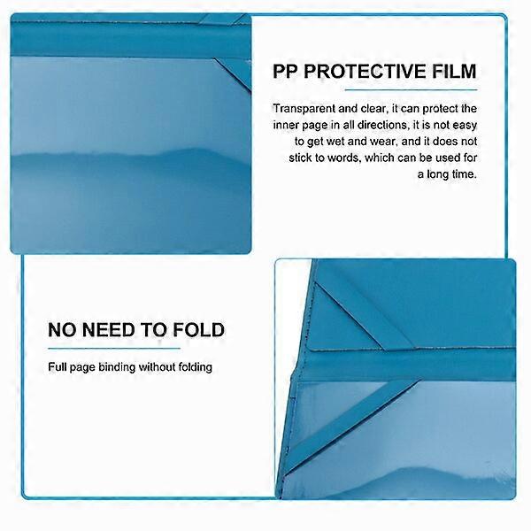 Baby birth certificate leather cases, 2 pieces, insert design for easy access