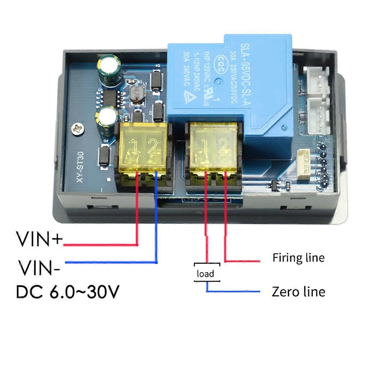 30A Remote Temperature Controller APP Digital Display Intelligent Temperature Regulator with Probe with Wifi