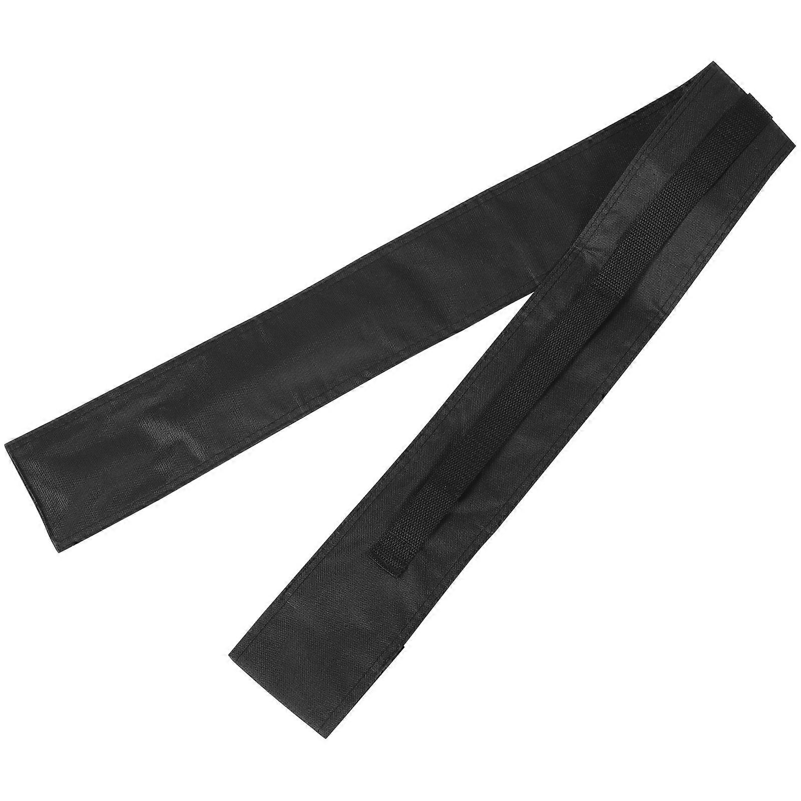Black Nylon Billiard Cue Bag for Storage and Protection with Adjustable Strap 12.5 Inches