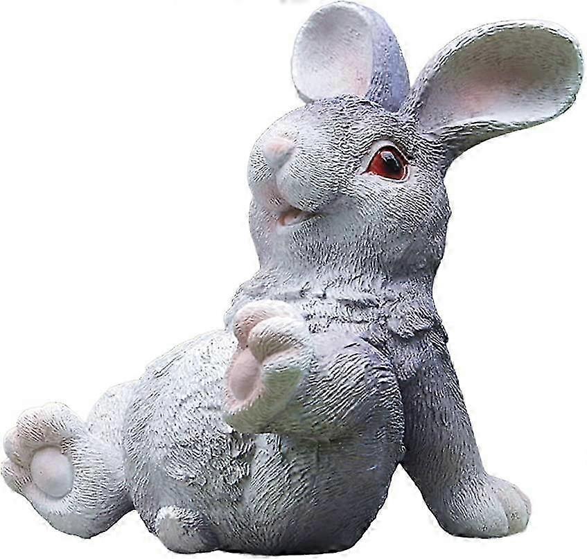 Garden Statues In The Shape Of A Miniature Rabbit, For Garden Decoration, Bonsai, Terrace 2025