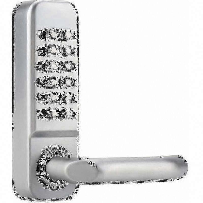 Waterproof Mechanical Code Lock, 1-11 Digit Combination Security Keyless Password Lock for Outdoor Use