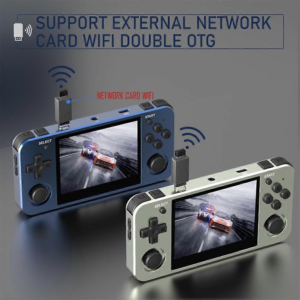 RG351MP 3,5 pouces IPS Retro Game Player 1 Go de RAM 256 Go TF Slot