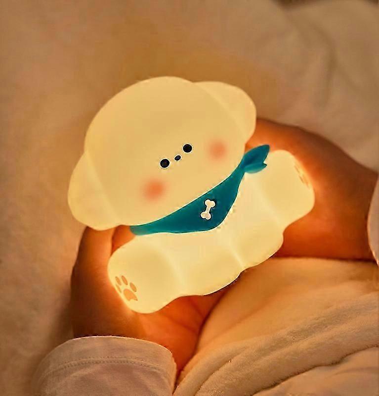 Cute Puppy Night Light for Kids,Dimmable Nursery Puppy Lamps