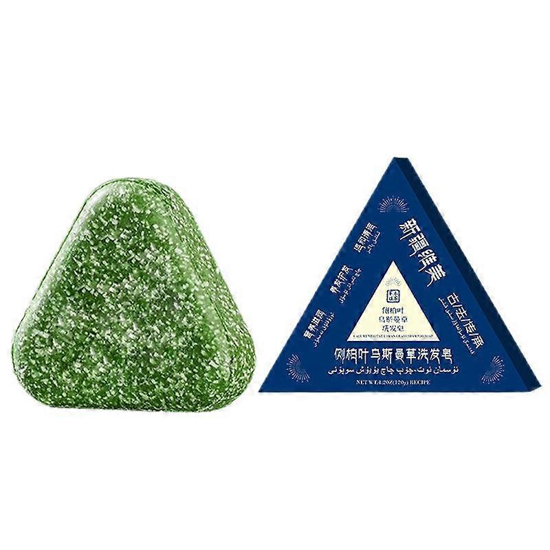 Usman Grass Soap Soap Shampoo,Gently Cleanses Without Irritation 120G