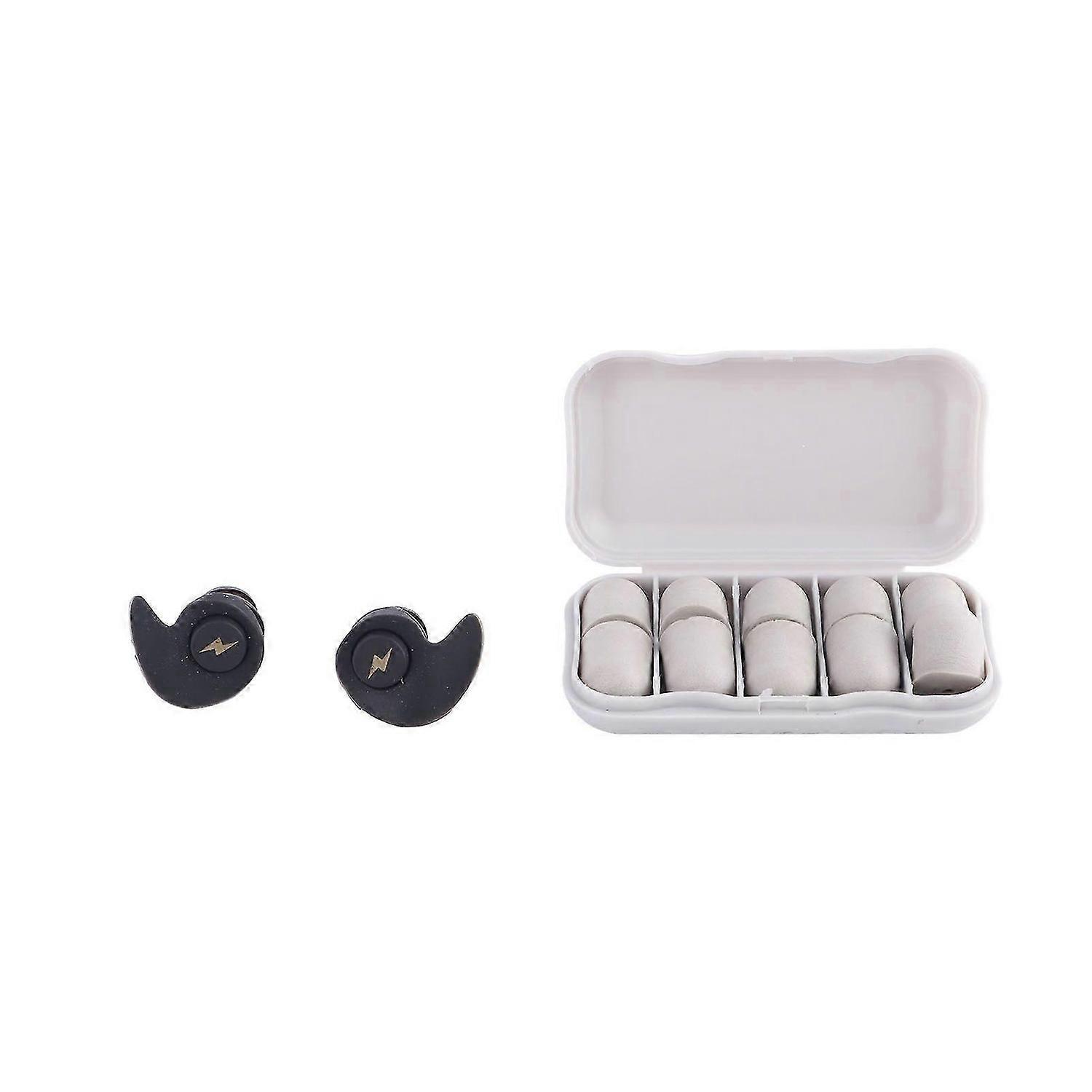 2025 Latest Model 12Pcs Earplug Soft Silicone Ear Plug Noise Reduction Sound B...