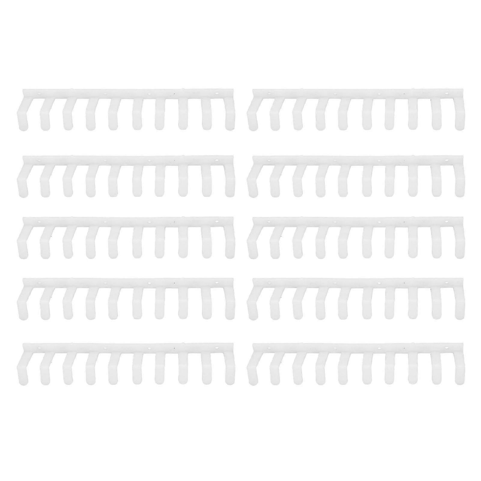 2025 10PCS Plastic Egg Picker Accessory 25x6cm Lightweight 370g