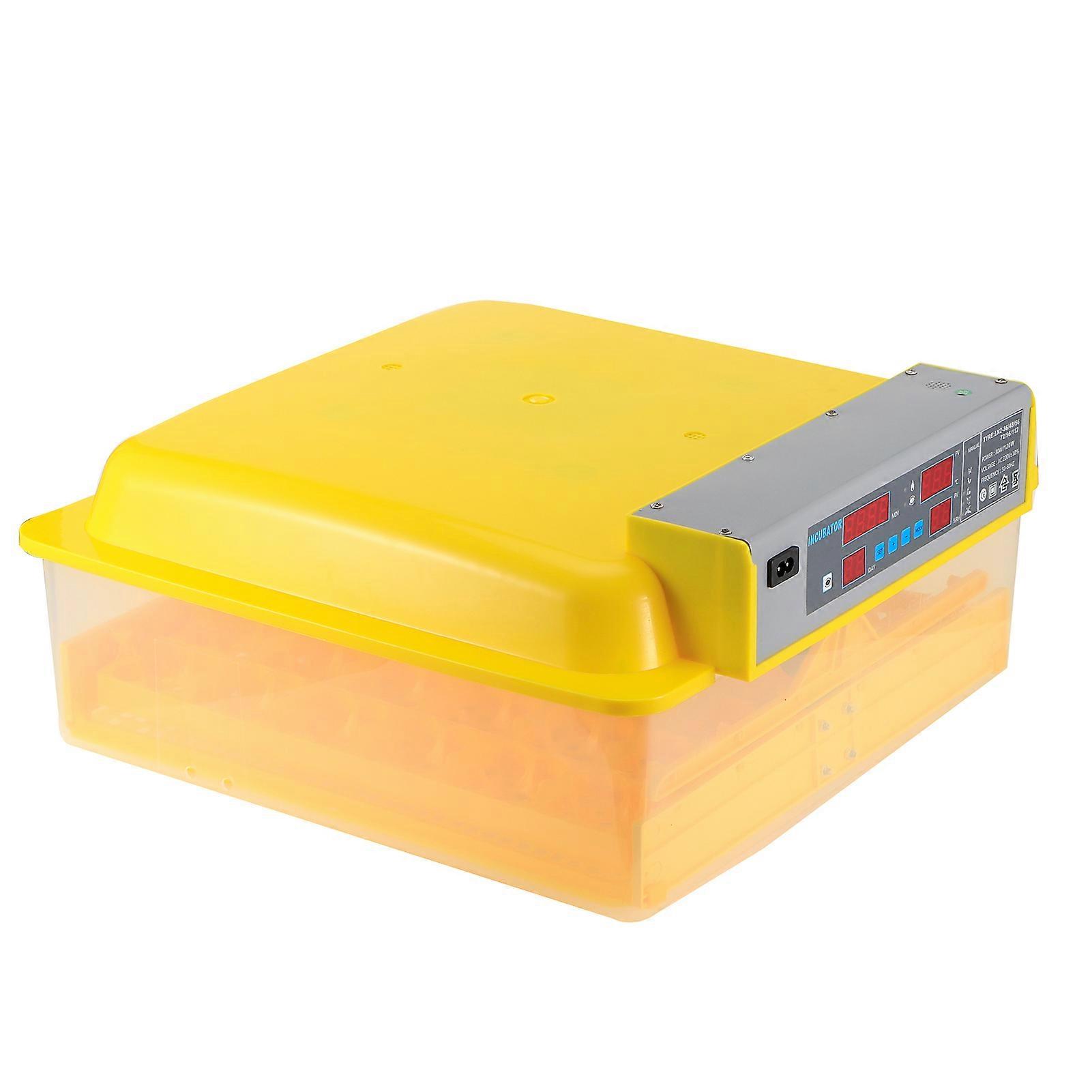 Automatic Egg Incubator 46x46x23cm 80W AU Plug PP Material