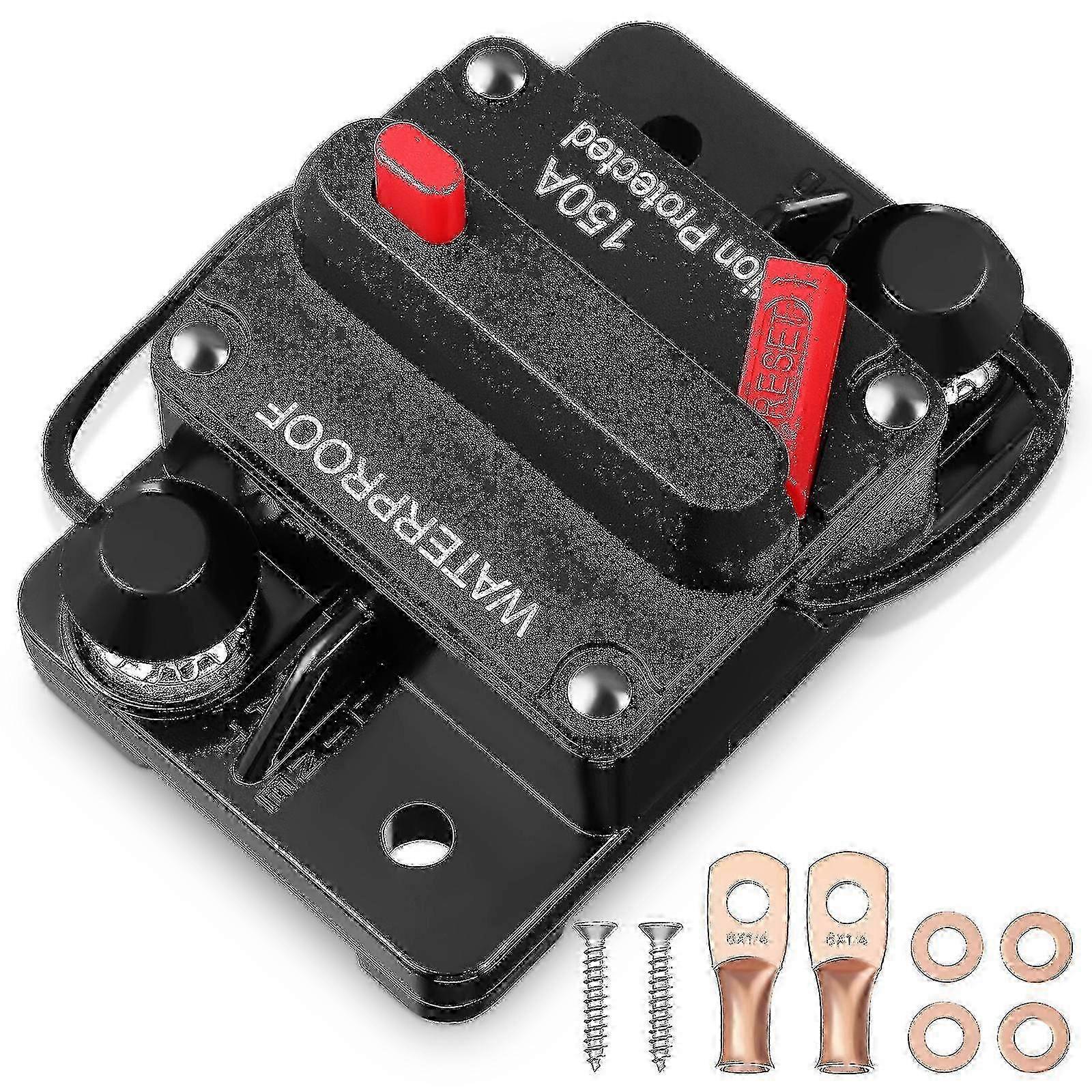 1 Set Circuit Breaker Car Reset Circuit Breaker Marine Circuit Breaker 150 Amp Breaker Motor Circuit Breaker
