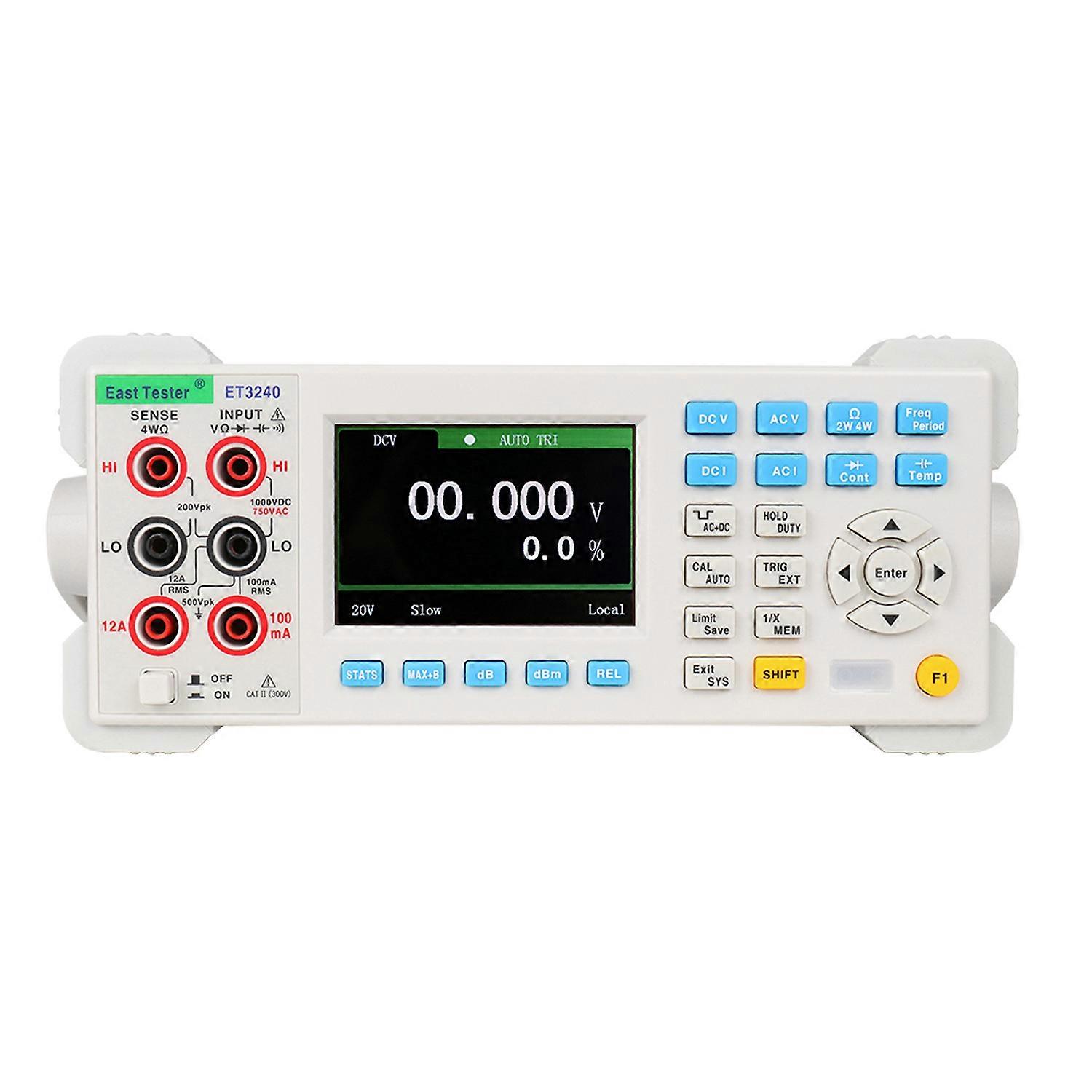 ET3240 22000 Counts 3.5" TFT White Benchtop Digital Multimeter