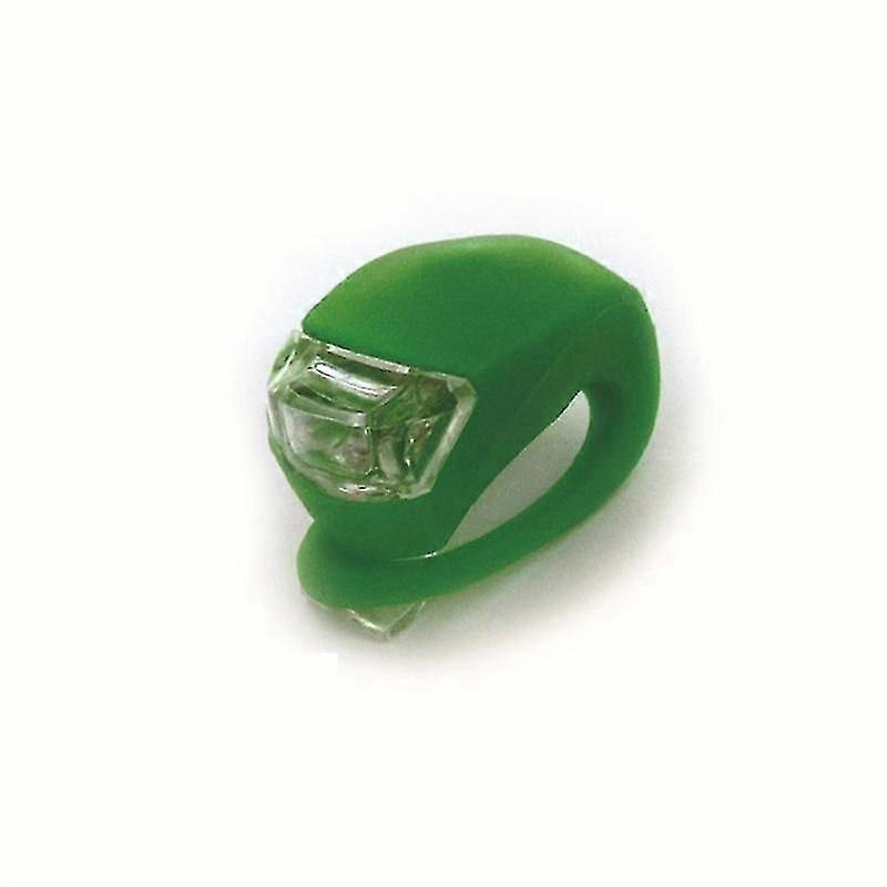 1Pcs LED Silicone Bicycle Light 3-mode Mountain Bike Safety Headlamp Tail Lamp Waterproof