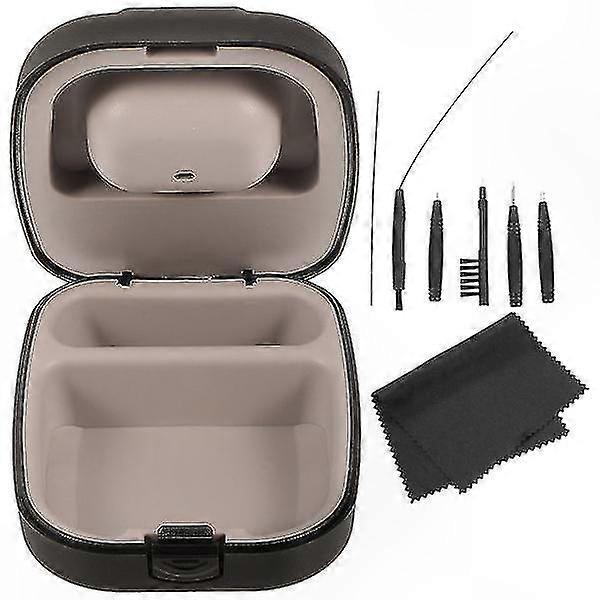 Portable Hearing Aid Cleaning Kit with Complete Tools for Easy Maintenance and Care