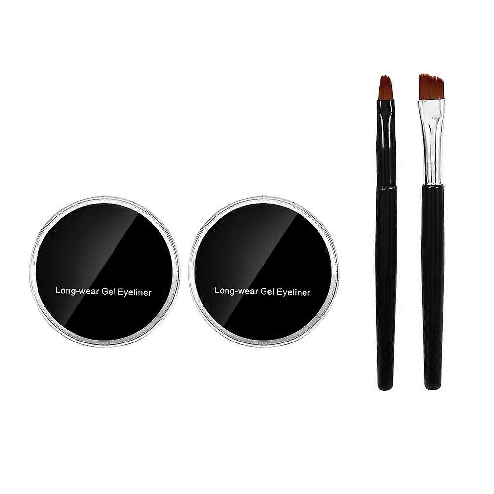 Features:
1. Unique gel eyeliner, soft and easy to draw smooth and clean lines with full color.
2. E