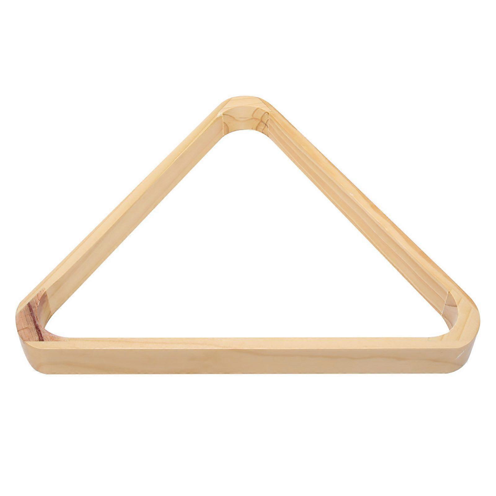 Wooden Professional Billiards Triangular Rhombus Frame Snooker Balls Rack Sports Supplies AccessoriesAmerican