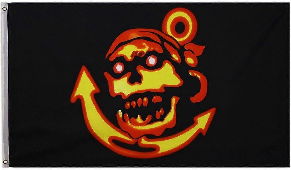Anchor Pirate Flag Jolly Roger Boating Flag Skull Flag Style B 512