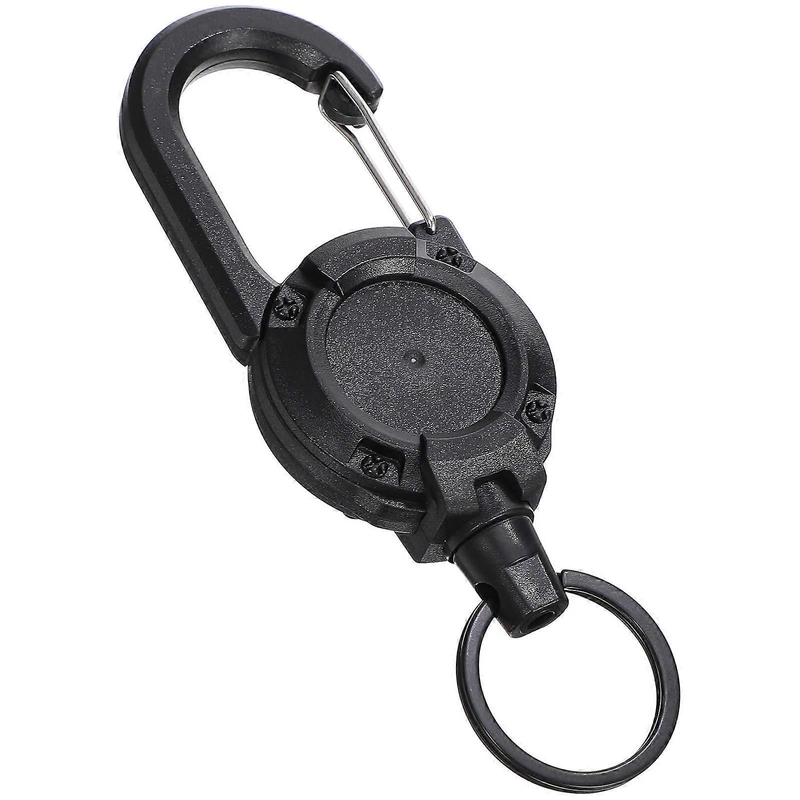 Steel Wire Rope Clamp Badge Reel for Retractable Function