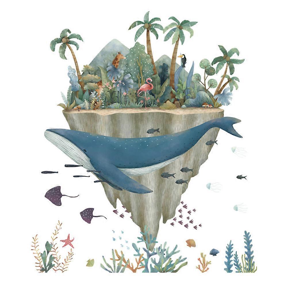 Unique Room Wall Sticker Design School Decor 76X63CM Assorted -adhesive 1 Set