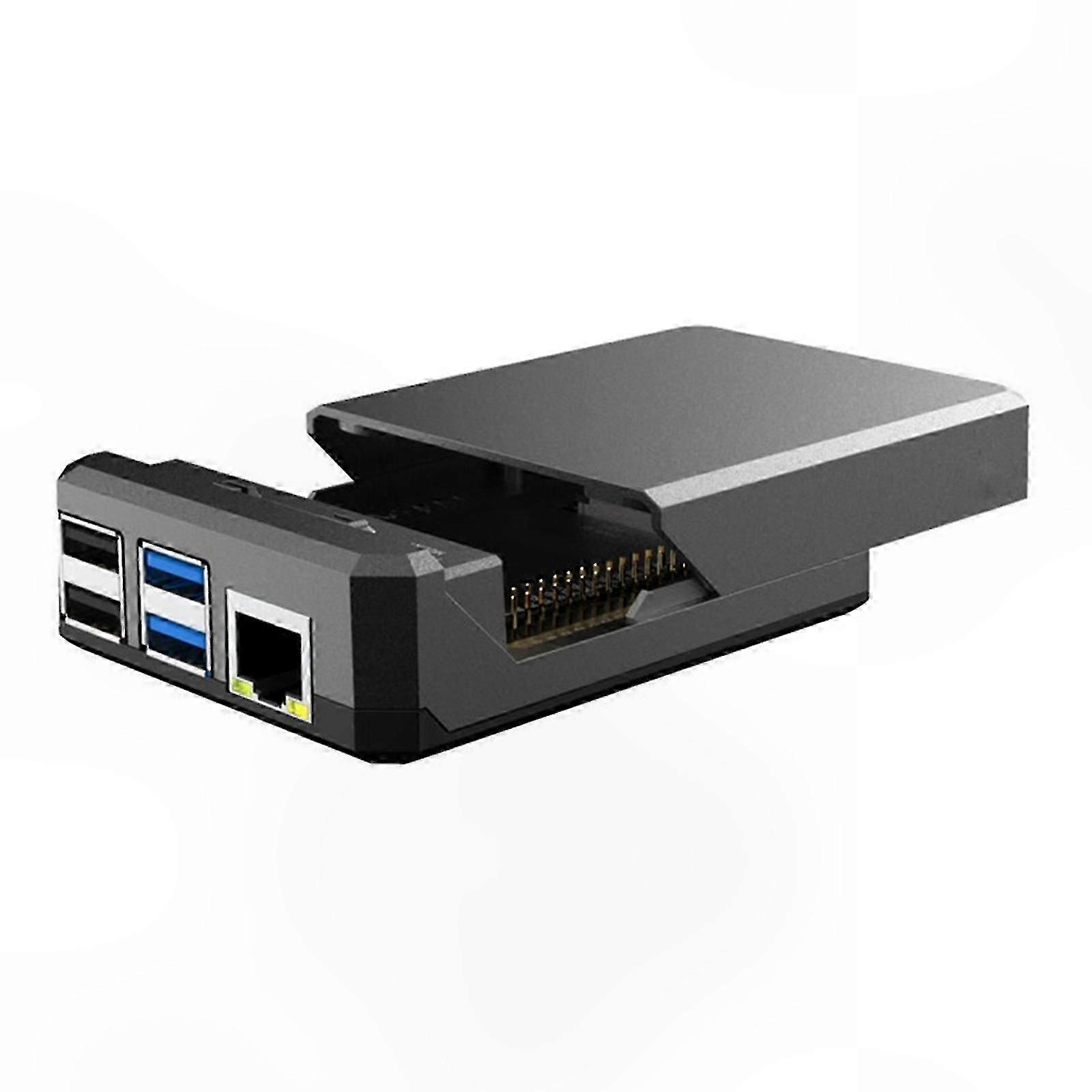 Robust & Portable Slim Aluminum Case for Raspberry Pi 4B