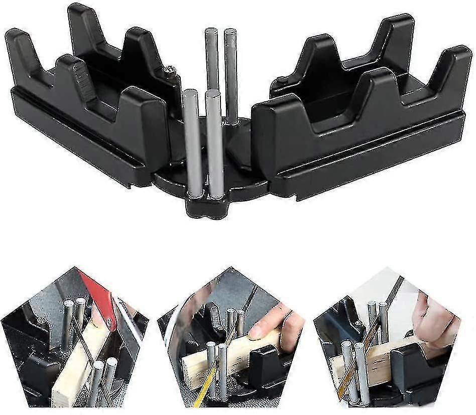 2 In 1 Mitre Measuring Angle Cutting Tool Measuring Sawing Mitre Kit For Carpenter Aids