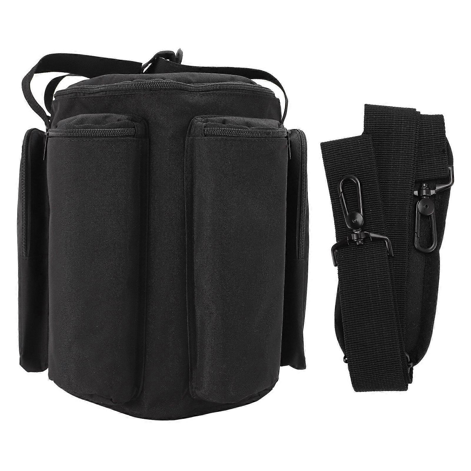 Bluetooth Speaker Carrying Bag Waterproof Speaker Travel Case with Removable Shoulder Strap for S1 Pro S1 Pro Plus Black