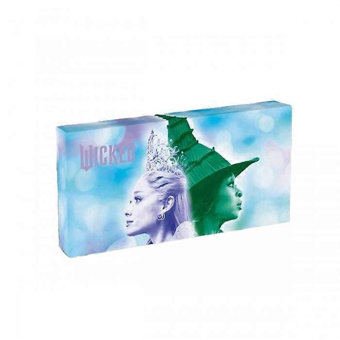Wicked Letterbox Elphaba and Glinda Framed Canvas Print