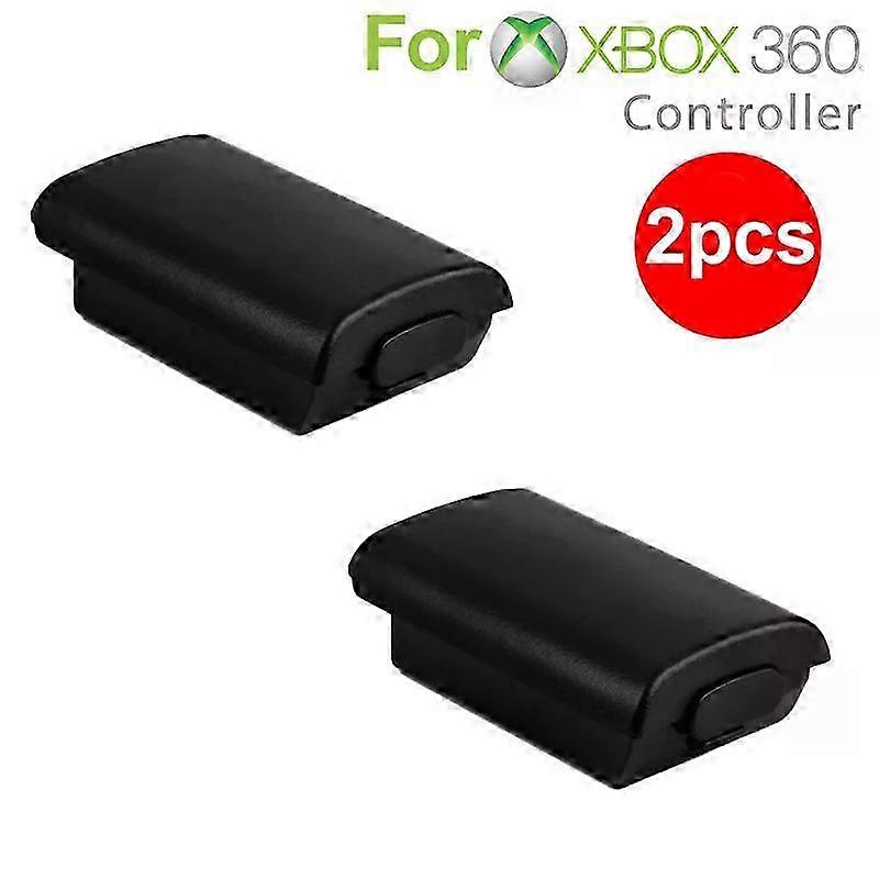 2/4pcs For Xbox 360 Plastic Aa Battery Back Cover Housing Microsoft Battery Storage Box Container For Xbox 360 Battery Holders