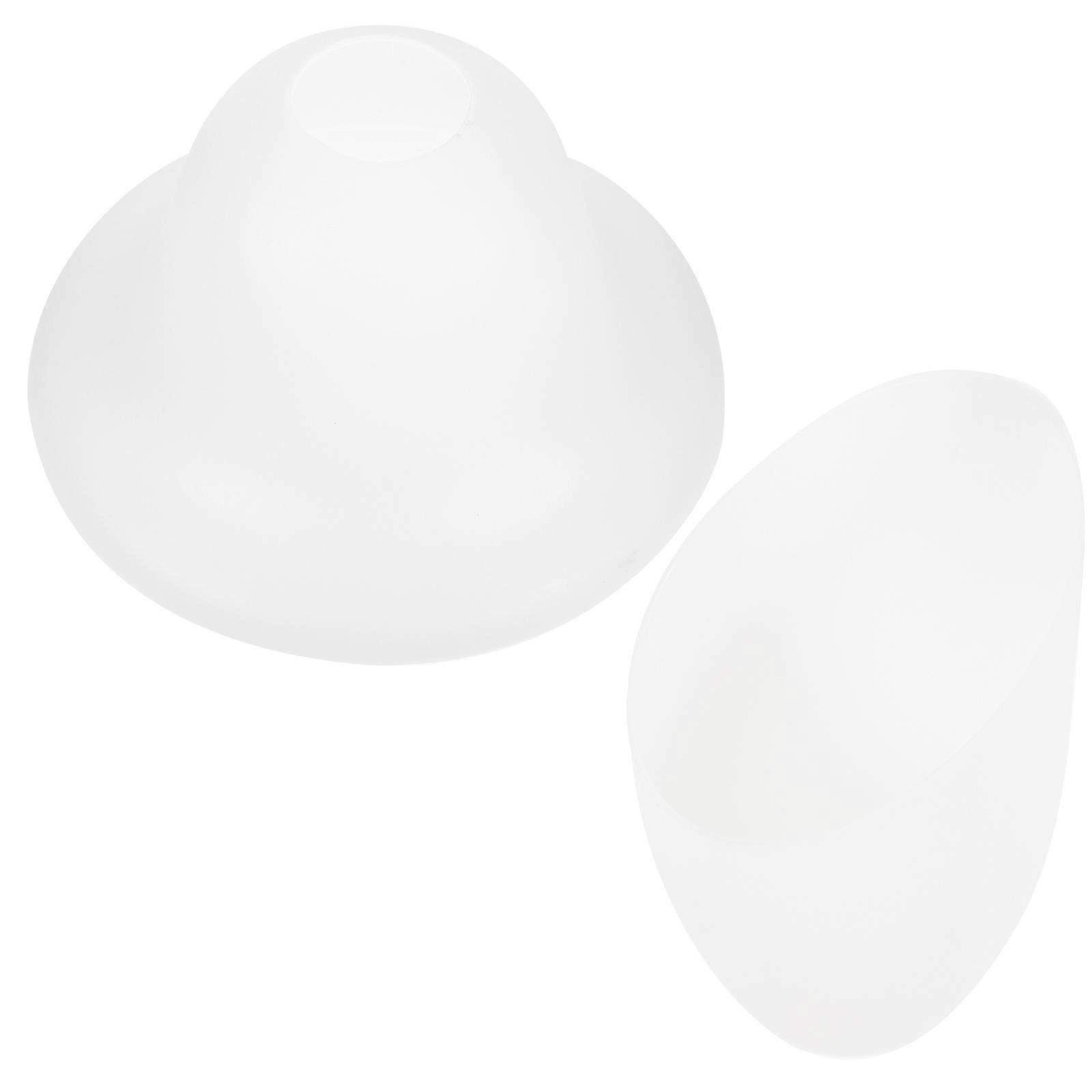 Household Plastic Lampshade Set 4Pcs White Replacement Lamp Cover